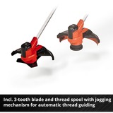 EINHELL Power X-Change Akku-Motorsense AGILLO 18/200, 18Volt rot/schwarz, ohne Akku und Ladegerät