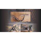 ENDORFY Endorfy Atlas GS Double, Monitorhalterung schwarz, für Monitore bis 81,3 cm (32")