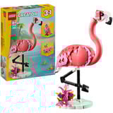 LEGO 31170 Creator 3-in-1 Rosa Flamingo, Konstruktionsspielzeug 