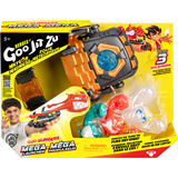 Moose Toys Heroes of Goo Jit Zu - Meteor Madness Goo-Slingers Mega Launcher, Spielfigur inkl. 3 Figuren