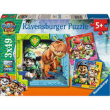 Kinderpuzzle Paw Patrol 3 Dino Movie