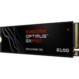 SanDisk Optimus GX PRO 2 TB, SSD schwarz, PCIe 5.0 x4, NVMe, M.2 2280
