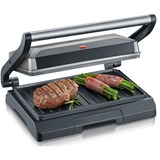 Severin Multigrill KG 2394, Kontaktgrill grau/schwarz, 800 Watt