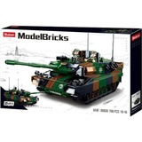 Sluban ModelBricks Leopard 2A5 Kampfpanzer, Konstruktionsspielzeug 