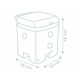 Smoby Little Smoby Steckspiel Kaboom Cube, Lernspielzeug 