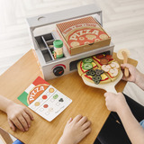 Spin Master Melissa & Doug - Top & Bake Pizza Theke, Spielküche 