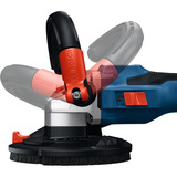 Bosch Akku-Betonschleifer GBR 18V-15 S Professional solo, 18Volt blau/schwarz, ohne Akku und Ladegerät, Ø 125mm, in L-BOXX