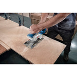 Bosch Akku-Handkreissäge GKS 18V-51 Professional solo, 18Volt blau/schwarz, ohne Akku und Ladegerät, Ø 140mm