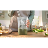 Bosch Stabmixer ErgoMaster MSM4W220 Serie 4 weiß/edelstahl, 600 Watt, mit Zerkleinerer