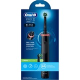 Braun Oral-B Pro 3 3000 CrossAction Black Edition, Elektrische Zahnbürste schwarz