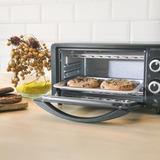 Cecotec Tischbackofen Bake&Toast 1090 , Mini-Backofen schwarz, 1.000 Watt, 10 Liter
