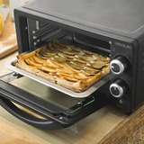 Cecotec Tischbackofen Bake&Toast 1090 , Mini-Backofen schwarz, 1.000 Watt, 10 Liter