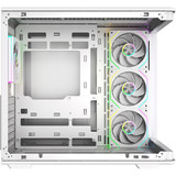 Cooler Master Elite 600 ARGB , Tower-Gehäuse weiß, Tempered Glass x 2