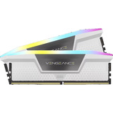 Corsair DIMM 64 GB DDR5-5600 (2x 32 GB) Dual-Kit, Arbeitsspeicher weiß, CMH64GX5M2B5600C40W, Vengeance RGB, INTEL XMP
