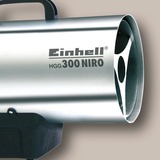 EINHELL Heißluftgebläse HGG 300 Niro (DE/AT) edelstahl/schwarz, 30 kW