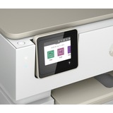 HP ENVY Inspire 7220e All-in-One, Multifunktionsdrucker hellgrau/beige, HP+, Instant Ink, USB, WLAN, Scan, Kopie 