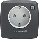 Homematic IP Schaltsteckdose (HmIP-PS-2-A) anthrazit
