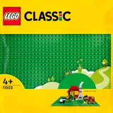 LEGO 11023 Classic Grüne Bauplatte, Konstruktionsspielzeug grün, Quadratische Grundplatte mit 32x32 Noppen