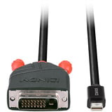Lindy Mini DisplayPort an DVI Adapterkabel schwarz, 3m