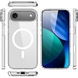 Nevox StyleShell SHOCKFlex, Handyhülle transparent, iPhone 17 Air, kompatibel mit MagSafe