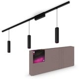 Philips HUE Perifo Basis-Set für die Decke (3 Pendelleuchten) schwarz