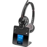 Poly Savi 8420 Office DECT, Headset schwarz, Stereo, USB-A, USB-C, Microsoft Teams