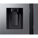 SAMSUNG RS90F67BETEF, Side-by-Side edelstahl, Family Hub, AI Energy Mode, Smart Conversion