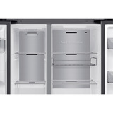 SAMSUNG RS90F67BETEF, Side-by-Side edelstahl, Family Hub, AI Energy Mode, Smart Conversion