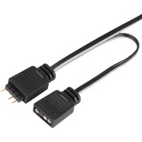 SilverStone Air Slimmer 140 ARGB, Gehäuselüfter schwarz, 140 mm