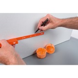 Wiha Elektriker-Gliedermaßstab Longlife, 2 Meter, Messlatte orange