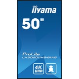 iiyama ProLite LH5060UHS-B1AG, Public Display schwarz (matt), UltraHD/4K, IPS, Lautsprecher