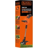 BLACK+DECKER Akku-Rasentrimmer STC1820EPC, 18Volt orange/schwarz, Li-Ionen Akku 2,0Ah