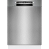 Bosch SMU4EVS08E Serie 4, Spülmaschine edelstahl (gebürstet), 60 cm, Home Connect