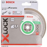 Bosch X-LOCK Diamanttrennscheibe Standard for Ceramic, Ø 125mm Bohrung 22,23mm