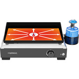 Campingaz Plancha Othello 1 CV, Grillplatte schwarz/edelstahl, 2,8 kW, für CV 470 Plus