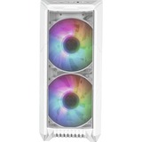 Cooler Master HAF 500 White, Tower-Gehäuse weiß, Tempered Glass