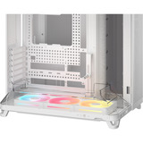 Corsair AIR 5400 LX-R LINK , Tower-Gehäuse weiß, Panoramic Glass