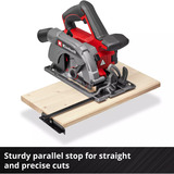 EINHELL Power X-Change Akku-Handkreissäge TE-CS 18/165-2 Li - Solo, 18Volt rot/schwarz, ohne Akku und Ladegerät