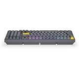 ENDORFY Celeris 1800, Gaming-Tastatur grau, US-Layout, ENDORFY Yellow by Gateron