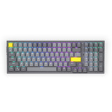 ENDORFY Celeris 1800, Gaming-Tastatur grau, US-Layout, ENDORFY Yellow by Gateron
