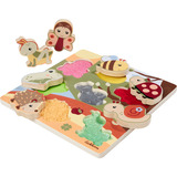 Eichhorn Fühlpuzzle mit Stoff 