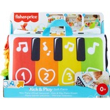 Fisher-Price Kick & Play Piano Kissen, Musikspielzeug mehrfarbig