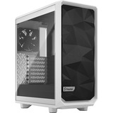 Fractal Design Meshify 2 Compact White TG Clear Tint, Tower-Gehäuse weiß/schwarz, Tempered Glass