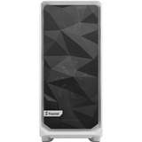 Fractal Design Meshify 2 Compact White TG Clear Tint, Tower-Gehäuse weiß/schwarz, Tempered Glass