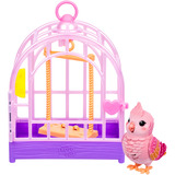 Moose Toys Little Live Pets - My Really Real Bird & Cage Rosie, Spielfigur 