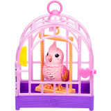 Moose Toys Little Live Pets - My Really Real Bird & Cage Rosie, Spielfigur 