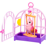 Moose Toys Little Live Pets - My Really Real Bird & Cage Rosie, Spielfigur 