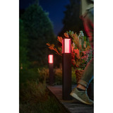 Philips Hue White & Color Ambiance Impress Wegeleuchte, LED-Leuchte schwarz