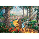 Schmidt Spiele Thomas Kinkade Studios: Der Zauberer von Oz, Follow the Yellow Brick Road, Puzzle 1000 Teile