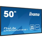 iiyama ProLite LH5052UHS-B1, Public Display schwarz, UltraHD/4K, Android, HDMI